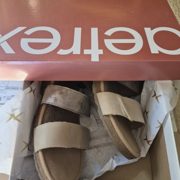 Aetrex Sandals-Lilly Adjustable Quarter strap-NIB-8.5 - Picture 2 of 8